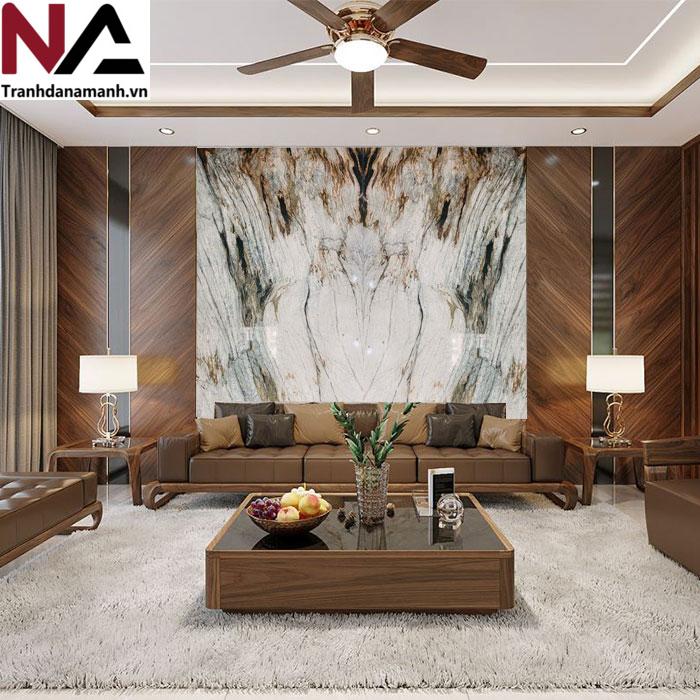 Tranh đá thạch anh đối xứng TDDX-PH08