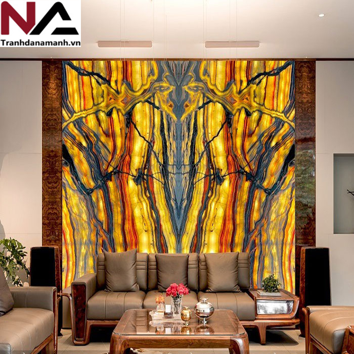 Tranh đá Onyx ngũ sắc TDONYX-PH03 cao cấp