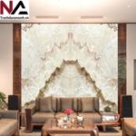 Tranh đá Onyx trắng vân mây TDONYX-PH02