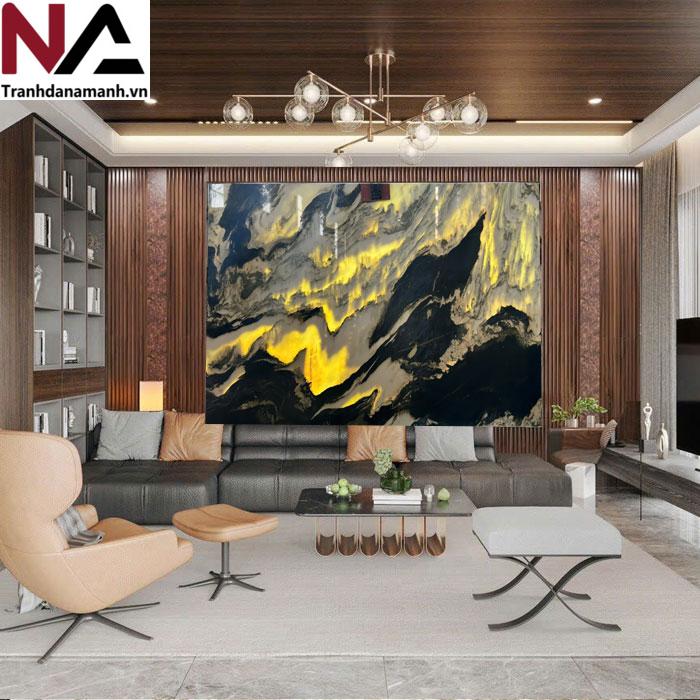 Tranh đá sơn thủy tự nhiên TDST-GD01