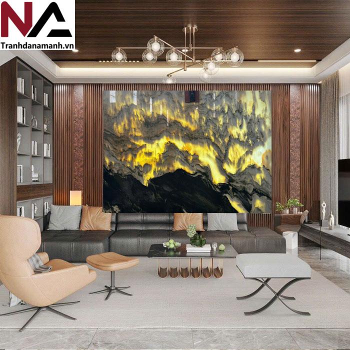 Tranh đá sơn thủy tự nhiên TDST-GD02