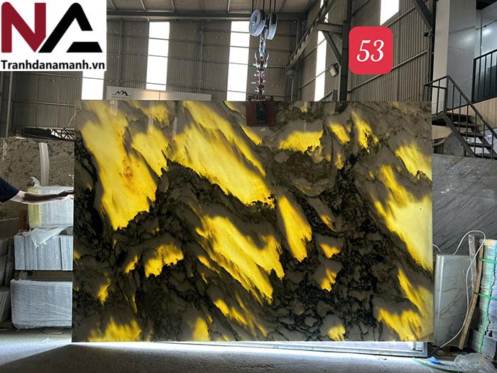 Tranh đá sơn thủy xuyên sáng TDST-GD03