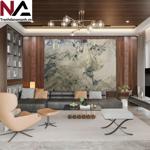 Tranh đá sơn thủy xuyên sáng TDST-GD04