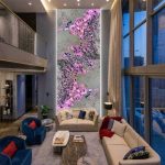 Tranh đá thông tầng xuyên sáng TDTT-AP02