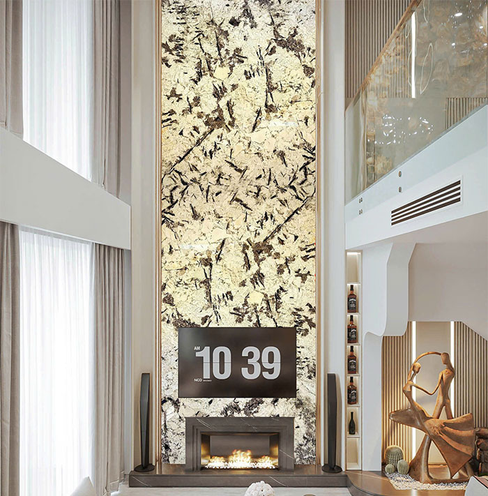 Tranh đá thông tầng xuyên sáng TDTT-GMC08