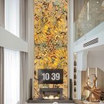 Tranh đá thông tầng xuyên sáng TDTT-GMC08