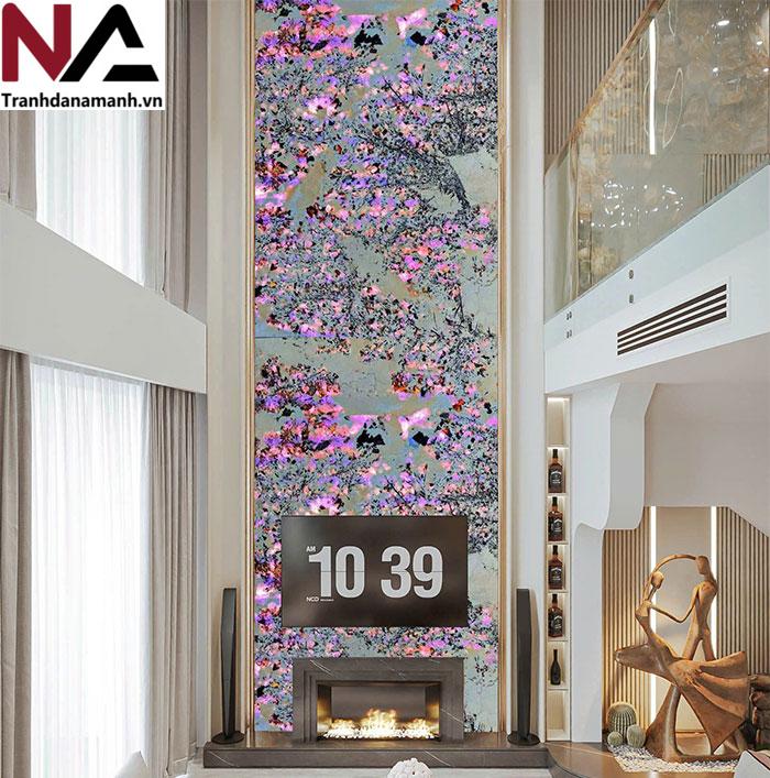 Tranh đá thông tầng xuyên sáng TDTT-GD01