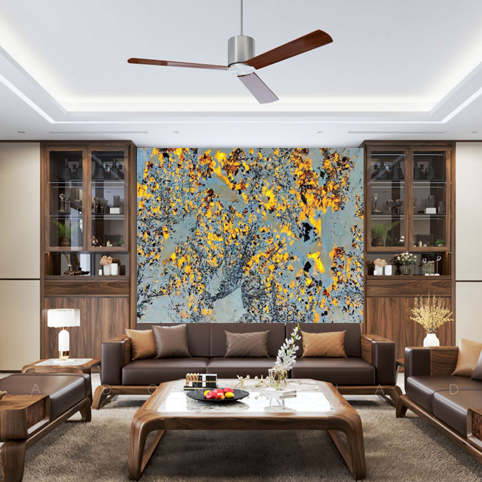 Tranh đá xuyên sáng tự nhiên TDXS-GD02