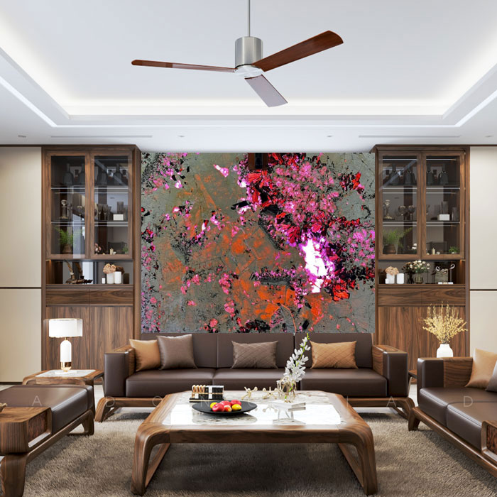 Tranh đá xuyên sáng tự nhiên TDXS-GD01