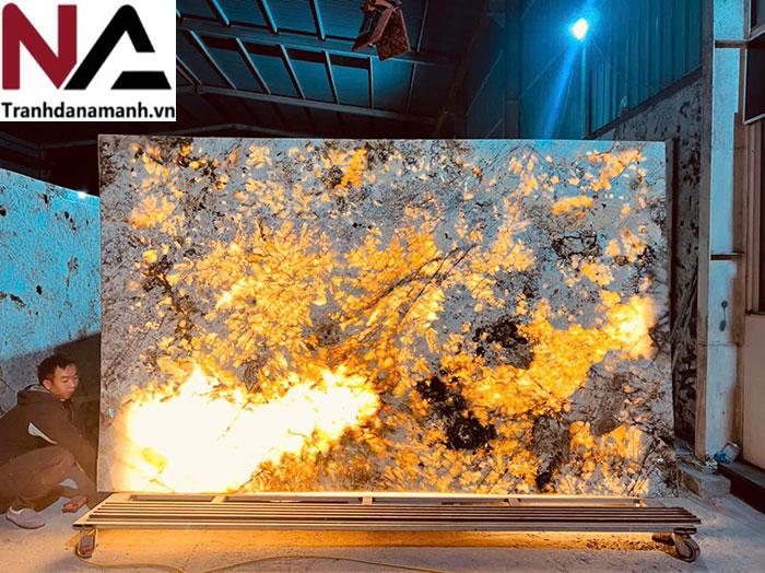 Tranh đá Alpinus xuyên sáng TDXS-TC09 4 Tranh đá Alpinus xuyên sáng TDXS-TC09