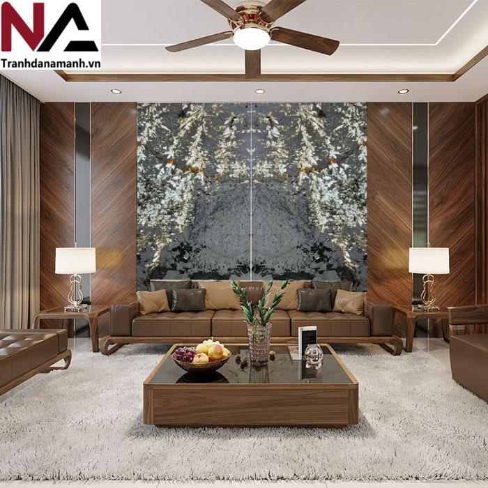 Tranh đá Granite xuyên sáng TDXS-TC20 | 2 tấm đối xứng 2 Tranh đá Granite xuyên sáng TDXS-TC20 | 2 tấm đối xứng