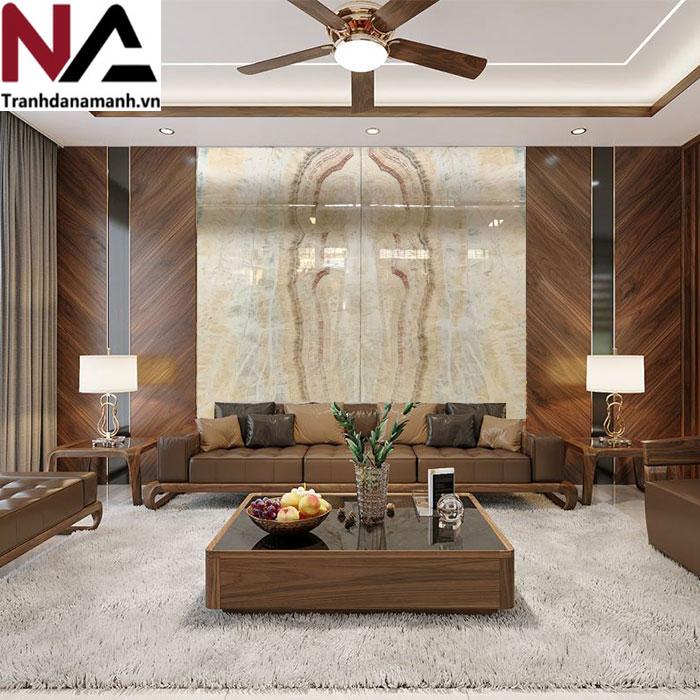 Tranh đá Onyx xuyên sáng TDONYX-AP01 | 2 tấm đối xứng 2 Tranh đá Onyx xuyên sáng TDONYX-AP01