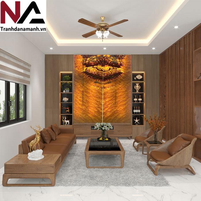 Tranh đá Onyx cao cấp TDONYX-AP03 | 2 tấm đối xứng