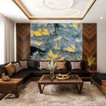 Tranh đá sơn thủy xuyên sáng TDST-STC02