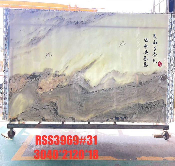 Tranh đ&aacute; sơn thủy tự nhi&ecirc;n TDST-VT03 | d&aacute;ng ngang