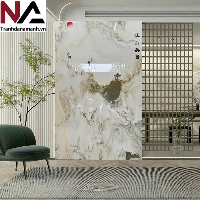 Tranh đá sơn thủy tự nhiên TDST-NN01 | Dáng đứng