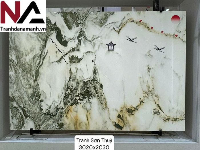 Tranh đ&aacute; sơn thủy tự nhi&ecirc;n TDST-NN02 | D&aacute;ng ngang