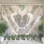 Tranh đá thạch anh đối xứng TDDX-HLC03