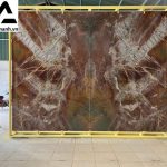 Tranh đá thạch anh đối xứng TDDX-TC01