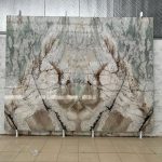 Tranh đá thạch anh đối xứng TDDX-TC02