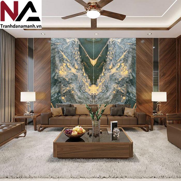 Tranh đá thạch anh TDTA-NN02 | 2 tấm đối xứng