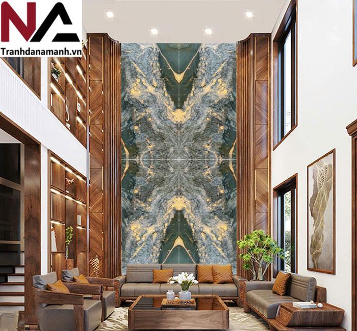 Tranh đá thông tầng cao cấp TDTT-NN02 | Ghép 4 tấm đối xứng