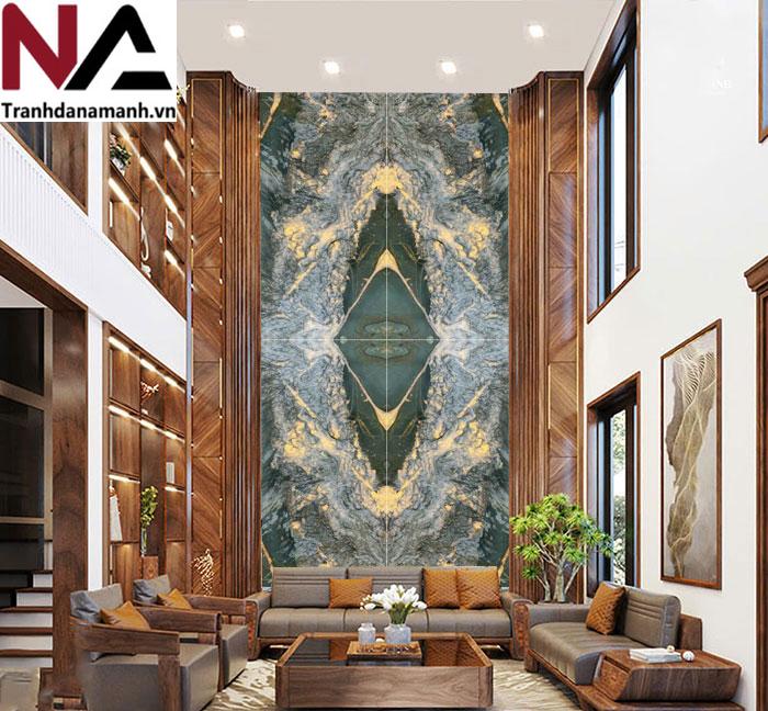 Tranh đá thông tầng cao cấp TDTT-NN02 | Ghép 4 tấm đối xứng