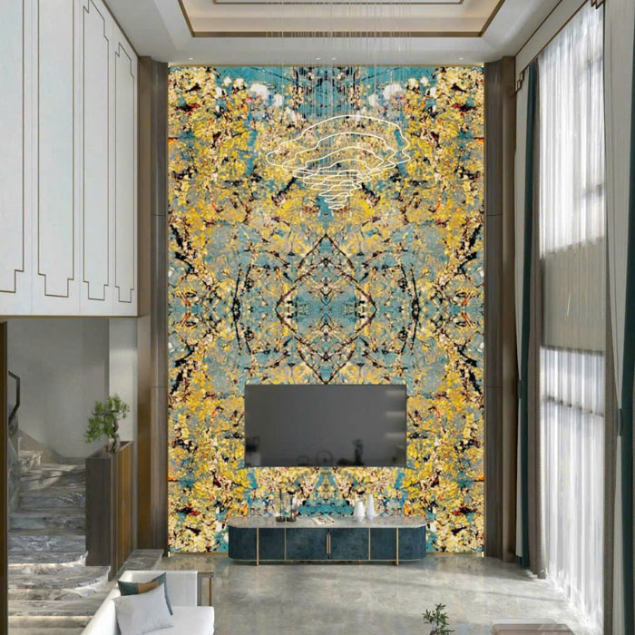 Tranh đá thông tầng xuyên sáng TDTT-GMC03