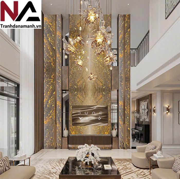 Tranh đá thông tầng TDTT-HLC01| ghép 4 tấm đối xứng