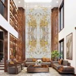 Tranh đá thông tầng xuyên sáng TDTT-VT01