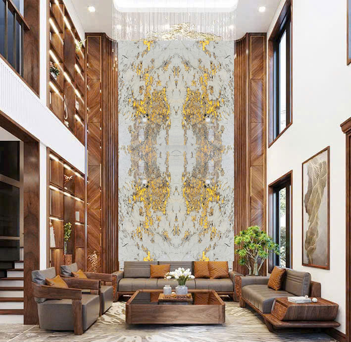 Tranh đá thông tầng xuyên sáng TDTT-VT01