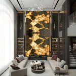 Tranh đá thông tầng xuyên sáng TDTT-TC02