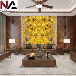 Tranh đá xuyên sáng TDXS-VT01 | 2 tấm đối xứng