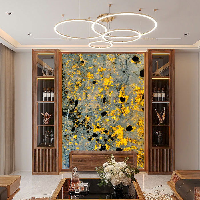 Tranh đá tự nhiên xuyên sáng TDXS-EU07 4 Tranh đá tự nhiên xuyên sáng TDXS-EU07