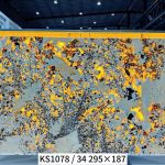 Tranh đá tự nhiên xuyên sáng TDXS-GD05