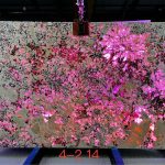 Tranh đá xuyên sáng TDXS-GD06 | tấm đơn | dáng ngang