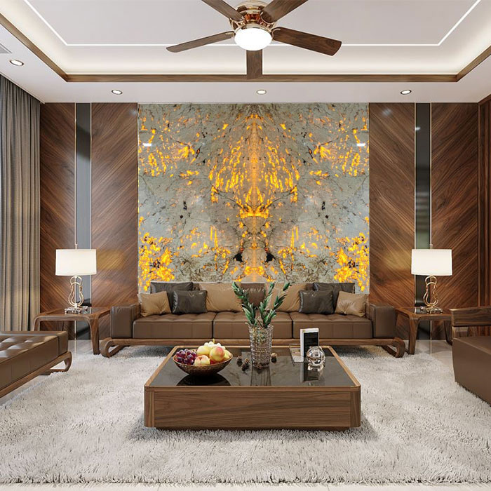 Tranh đá xuyên sáng TDXS-GMC17 | 2 tấm đối xứng 3 Tranh đá xuyên sáng TDXS-GMC17 | 2 tấm đối xứng