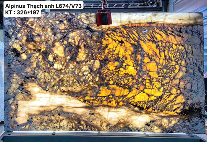 Tranh đá xuyên sáng TDXS-GMC18 | 2 tấm đối xứng 4 Tranh đá xuyên sáng TDXS-GMC18 | 2 tấm đối xứng