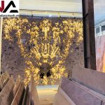 Tranh đá xuyên sáng TDXS-GMC21 | 2 tấm đối xứng