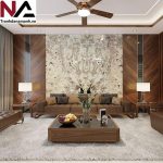 Tranh đá xuyên sáng TDXS-GMC21 | 2 tấm đối xứng