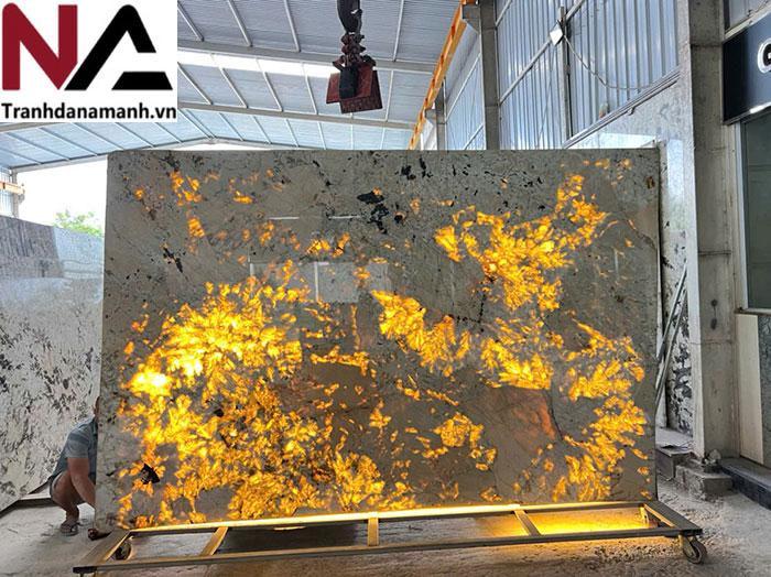 Tranh đ&aacute; xuy&ecirc;n s&aacute;ng TDXS-TC04 | 2 tấm đối xứng