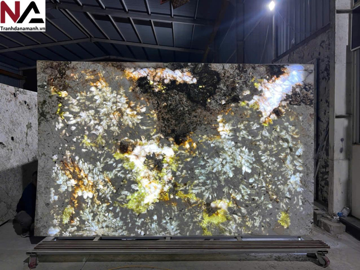 Tranh đ&aacute; xuy&ecirc;n s&aacute;ng TDXS-TC06 | 2 tấm đối xứng