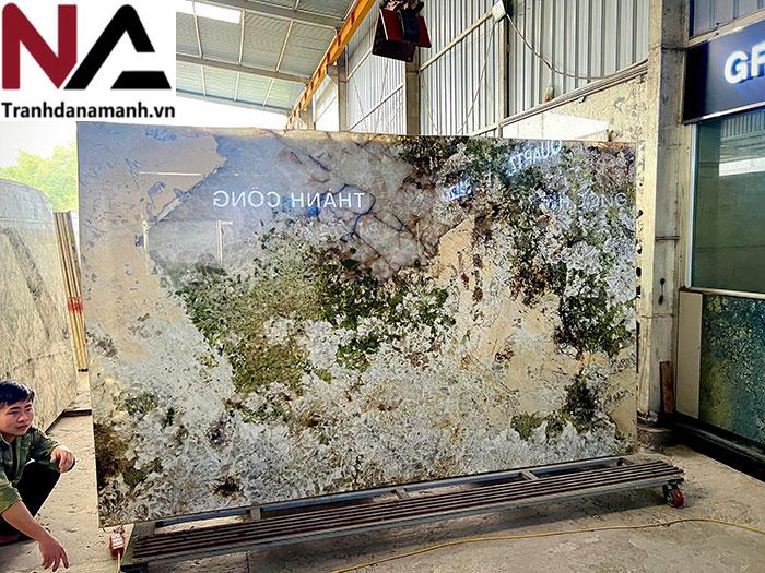 Tranh đá xuyên sáng TDXS-TC10 | 2 tấm đối xứng