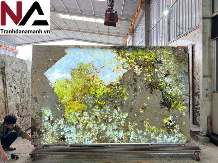 Tranh đá xuyên sáng TDXS-TC10 | 2 tấm đối xứng