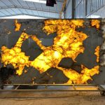 Tranh đá thạch anh xuyên sáng TDXS-TC15