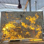 Tranh đá xuyên sáng tự nhiên TDXS-TC16 | dáng ngang