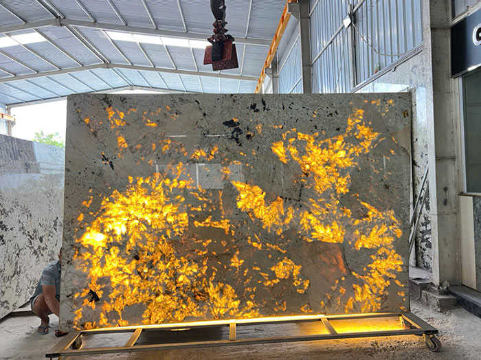 Tranh đá xuyên sáng tự nhiên TDXS-TC16 | dáng ngang 4 Tranh đá xuyên sáng tự nhiên TDXS-TC16 | dáng ngang