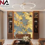 Tranh đá alpinus xuyên sáng TDXS-TC18