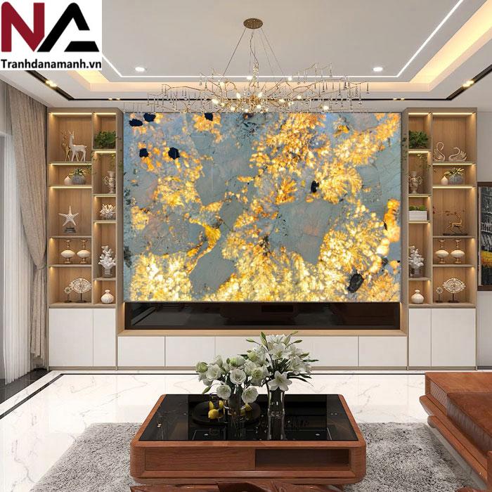 Tranh đá alpinus xuyên sáng TDXS-TC18