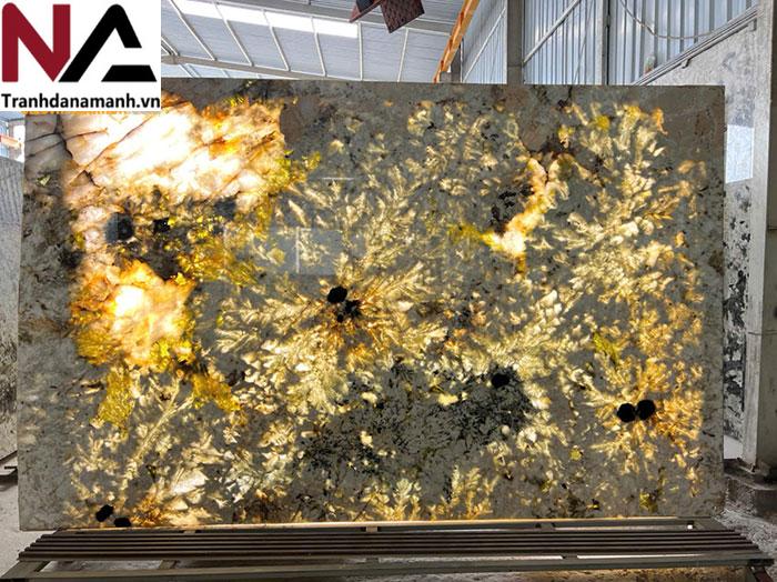 Tranh đá alpinus xuyên sáng TDXS-TC19 7 Hình ảnh mẫu đá tại kho